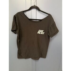 Shoe Palace x UnidasxElla Reworked Graphic Tee Distressed Streetwear Womens M